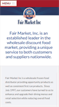 Mobile Screenshot of fairmarketinc.com